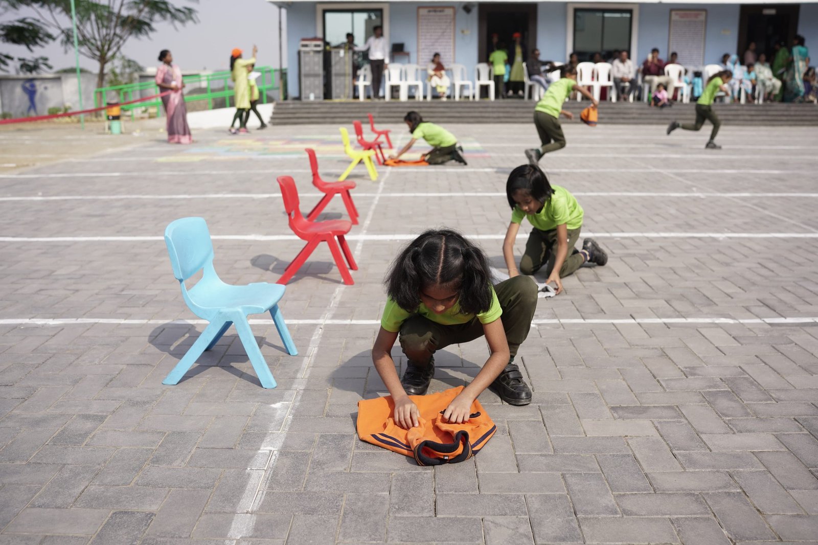 School Courtyard — VGPS